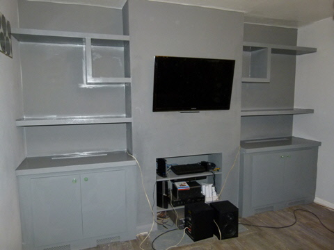 Emerson-Park-RM11-3UU Dark Grey Fitted Designer Alcove Units